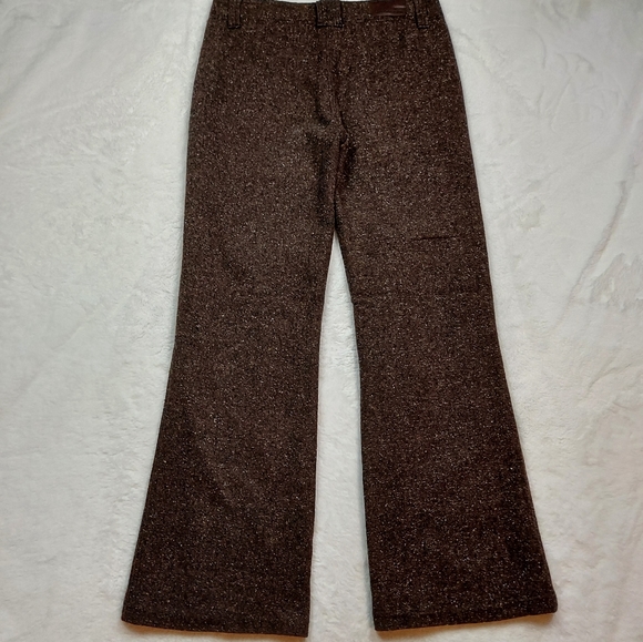 Calvin Klein Jeans Wool Blend Lined Dress Pants Mid Rise Straight Leg Size 6 - Picture 10 of 12